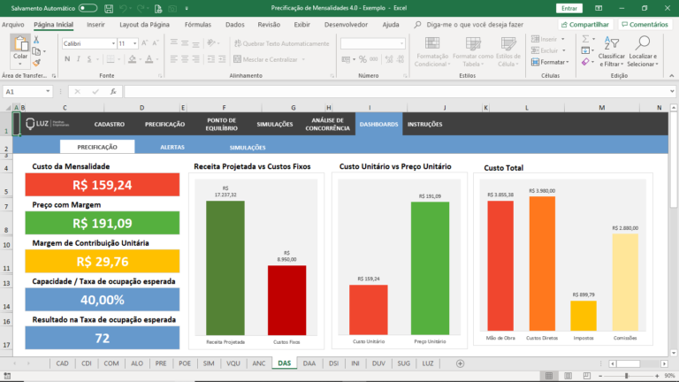 Planilha de Controle de Aluguel de Imóveis em Excel Planilhas Prontas