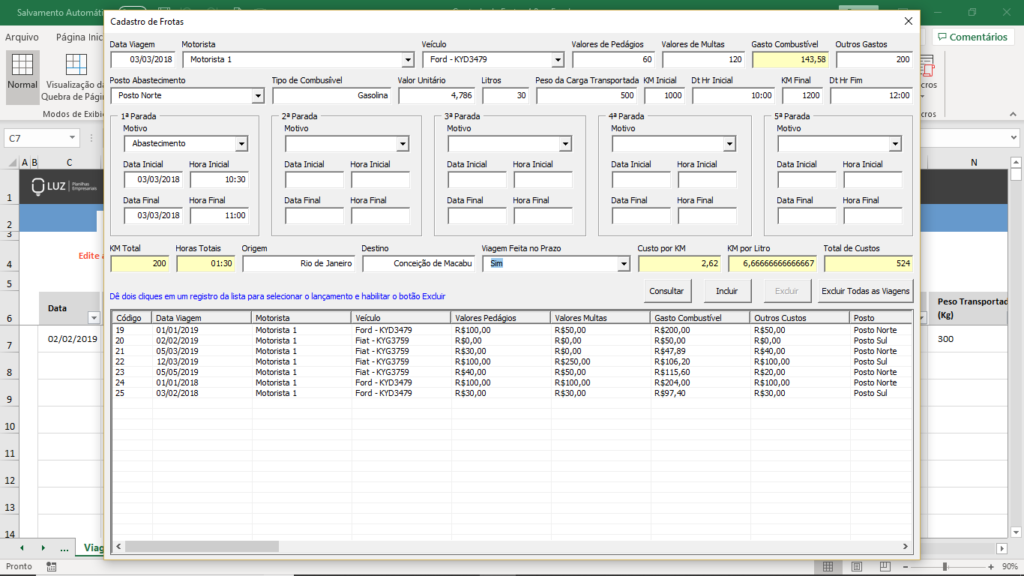 Planilha De Desconto De Cheques Factoring Em Excel Planilhas Prontas 2152