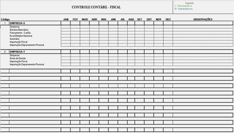 Planilha De Controle Contábil Fiscal Em Excel Planilhas Prontas 5966